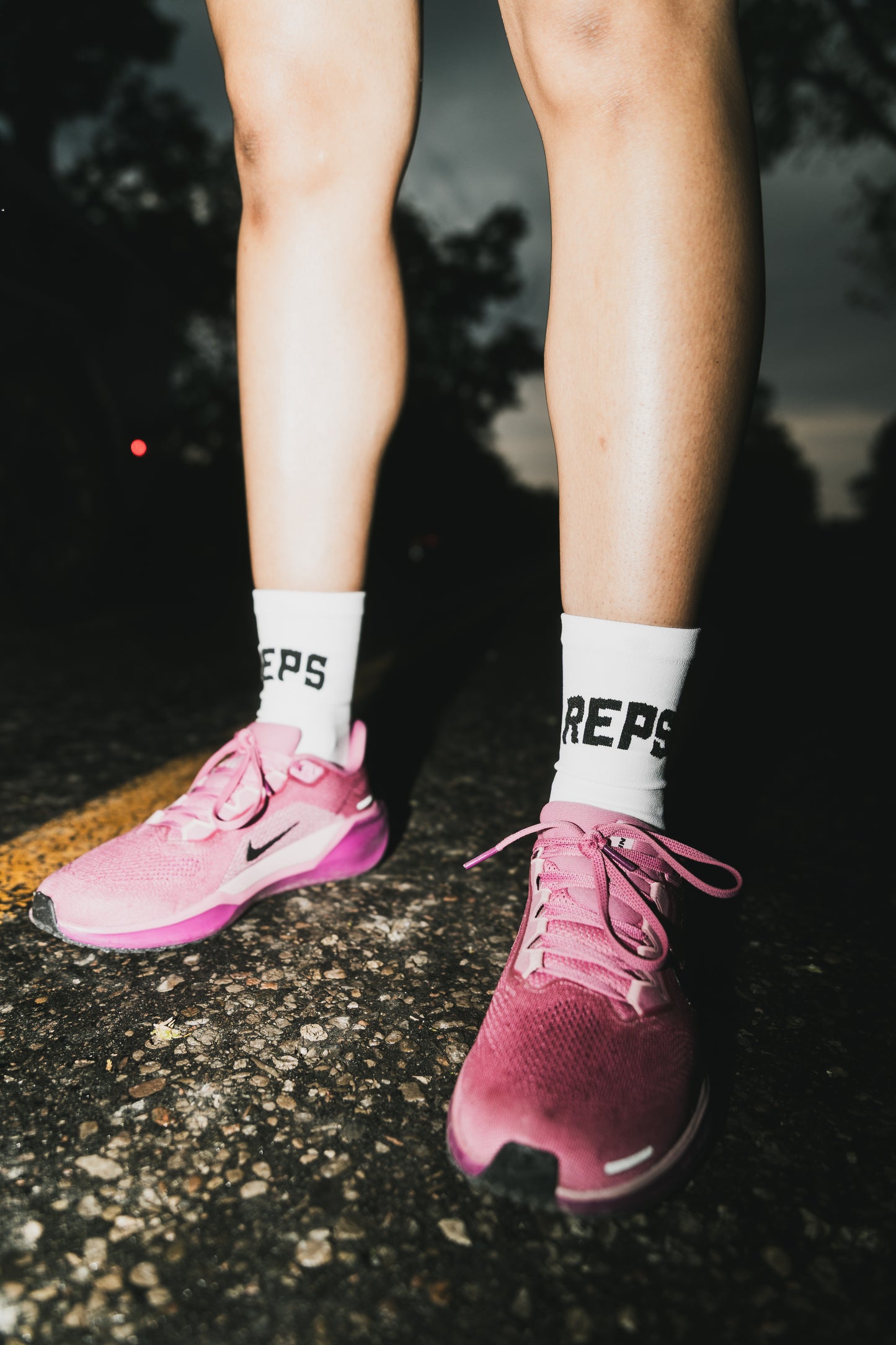 White Performance Socks